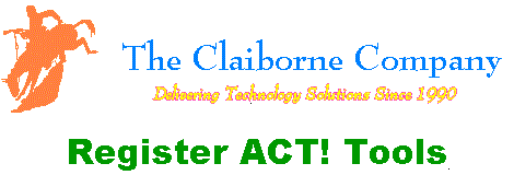Register ACT! Tools